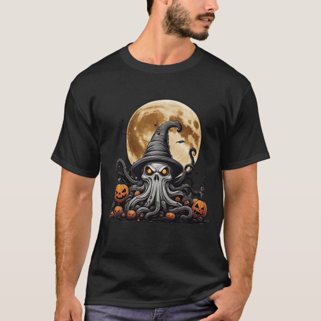 T-shirt Happy Lovecraft Halloween #1 (Devant)