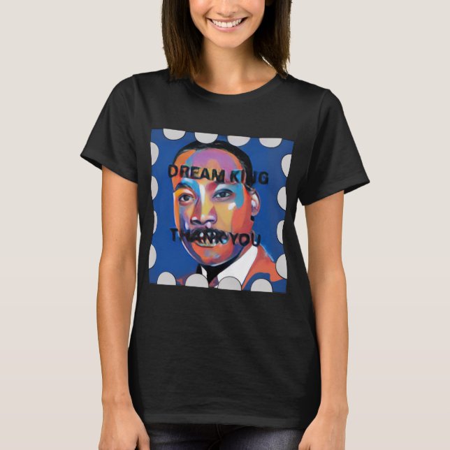 T-SHIRT HAPPY MARTIN LUTHER KING DAY (Devant)
