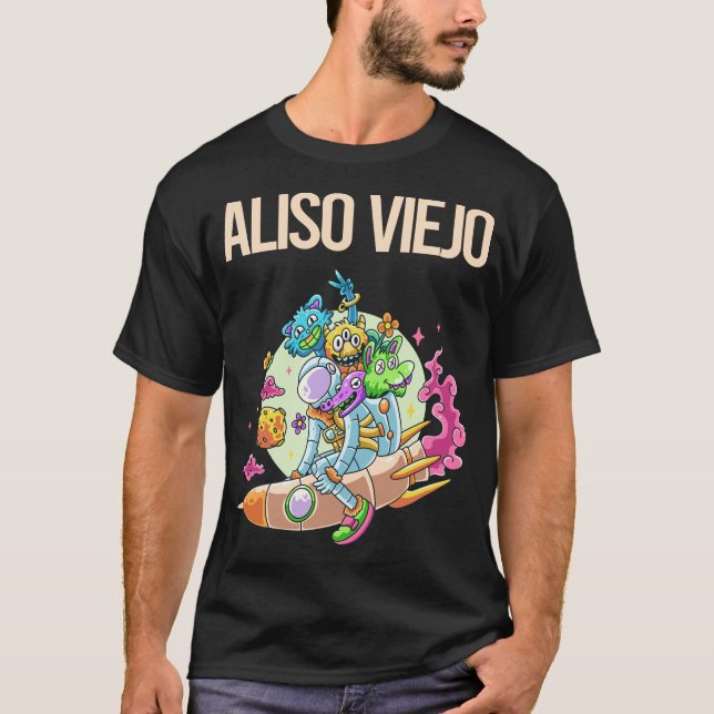 T-shirt Happy Monsters - Aliso Viejo (Devant)