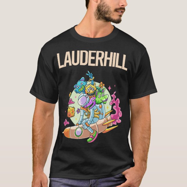 T-shirt Happy Monsters - Lauderhill (Devant)