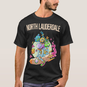 T-shirt Happy Monsters - North Lauderdale