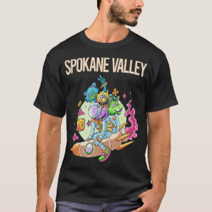 T-shirt Happy Monsters - Spokane Valley