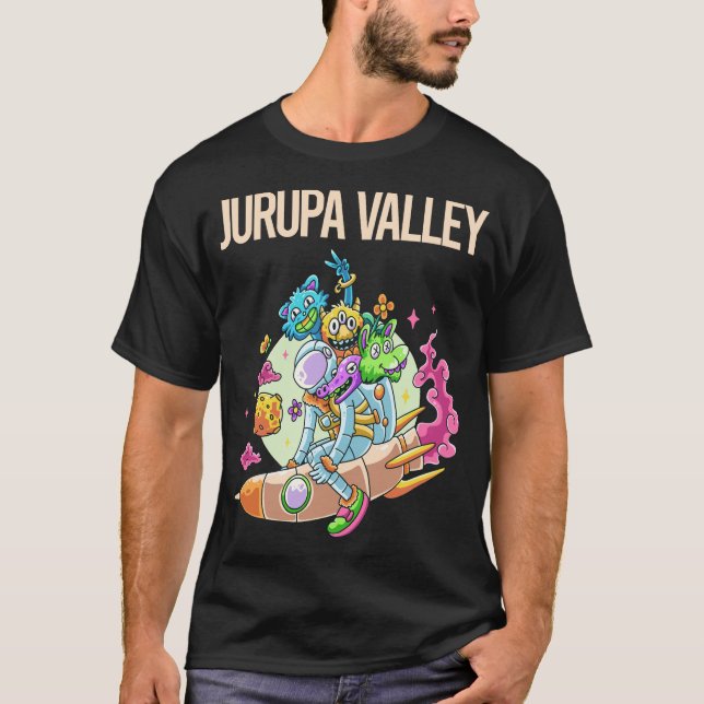T-shirt Happy Monsters - Vallée de Jurupa (Devant)