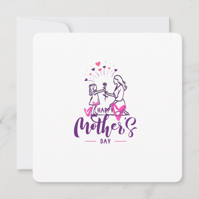 T-shirt Happy Mother day Girf  (Devant)