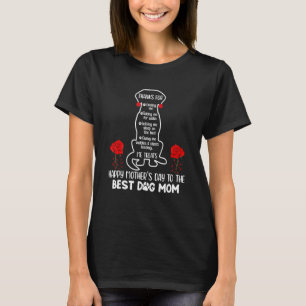 T-shirt Happy Mother's Day Dog Mom 1