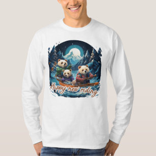 T-shirt Happy new riding