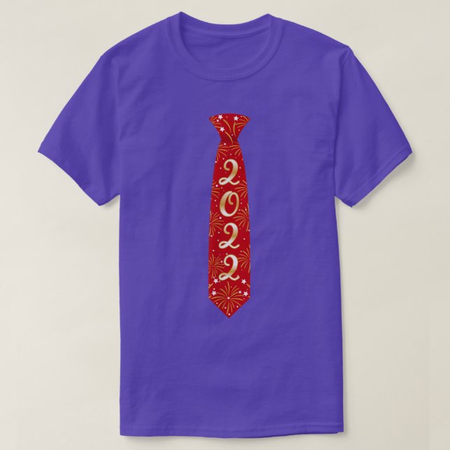 T-shirt Happy New Year 2022 (Design devant)