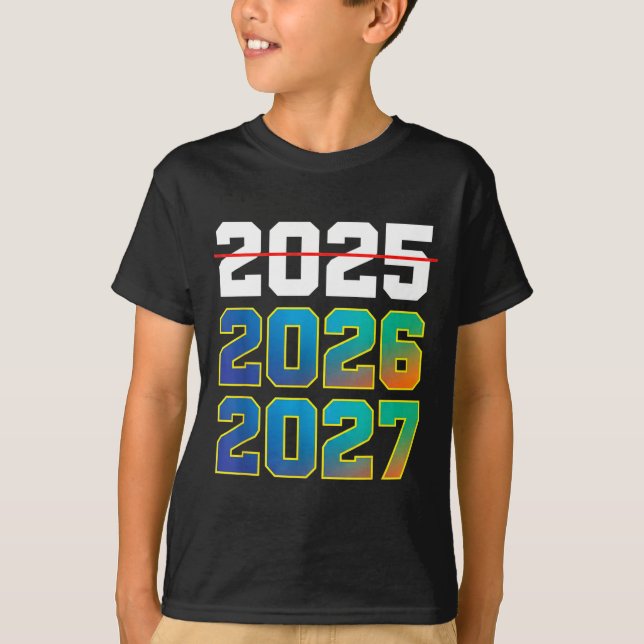 T-shirt Happy New Year 2026 Coming Soon 2027 Funny 67 Meme (Devant)