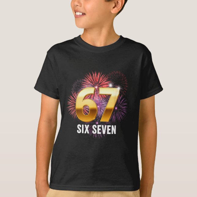 T-shirt Happy New Year 2026 New Year's Eve Party 67 Six Se (Devant)