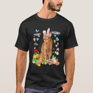 T-shirt Happy Pâques mignon lapin chien australien Berger