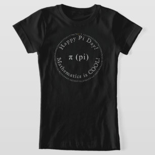 T-Shirt Happy Pi Day Digits Élégante Ecole de Sciences des