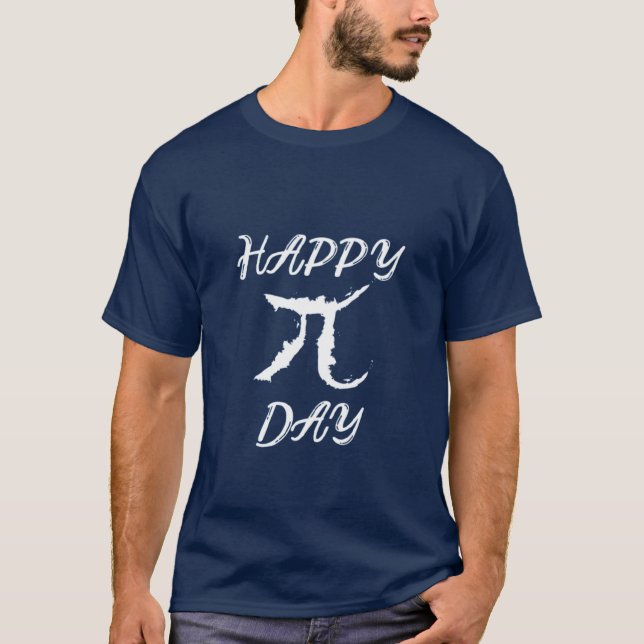 T-shirt Happy Pi Day Math Typography Design | Funny Mathem (Devant)