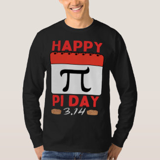 T-shirt Happy Pi Day Pie Day calendar Mathematics Pi Symbo