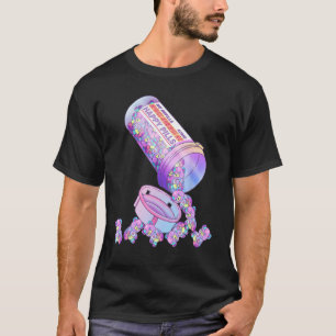 T-shirt Happy Pills Pastel Goth Yami Teddy Bear Otaku Wom