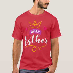 T-shirt Happy Purim Costume Idea Queen Esther Hebrew Jewis