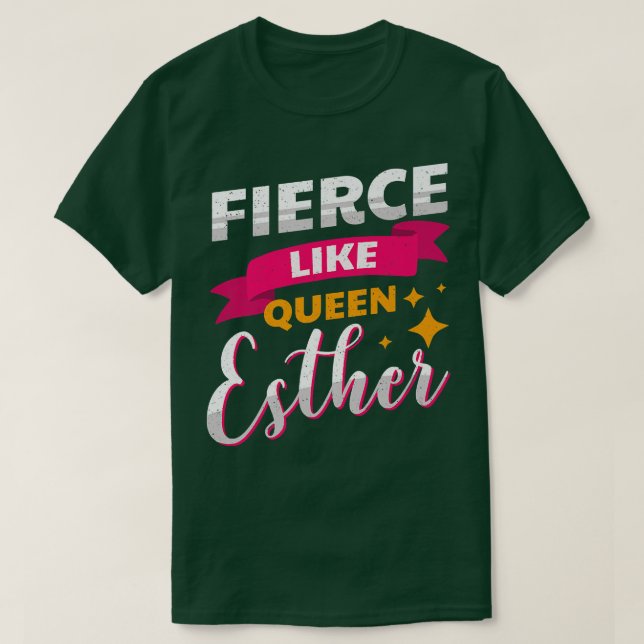 T-shirt Happy Purim Costume Idea Queen Esther Hebrew Jewis (Design devant)