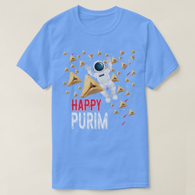 T-shirt Happy Purim Funny Hamantaschen Cadeau Purim Juif H (Design devant)