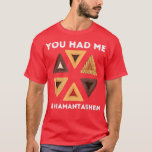 T-shirt Happy Purim Party Costume Jewish You Had Me At Ham<br><div class="desc">Happy Purim Party Costume Jewish You Had Me At Hamantashen T-Shirt .</div>