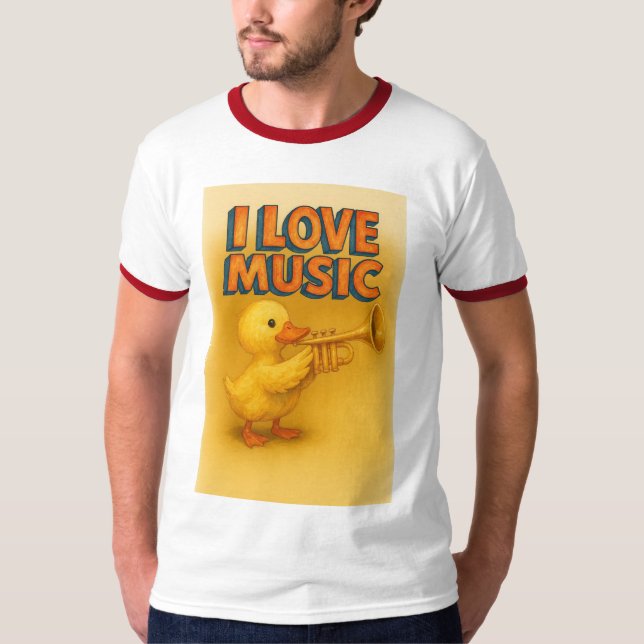 T-shirt Happy Quack Melody (Devant)