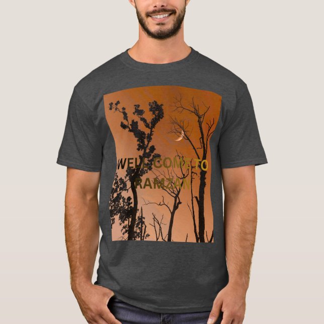 T-SHIRT HAPPY RAMZAN (Devant)