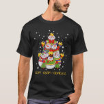T-shirt Happy Snowman Christmas Accepter Adapt Advocate Su<br><div class="desc">Happy Snowman Christmas Accepter Adapt Advocate Supp</div>
