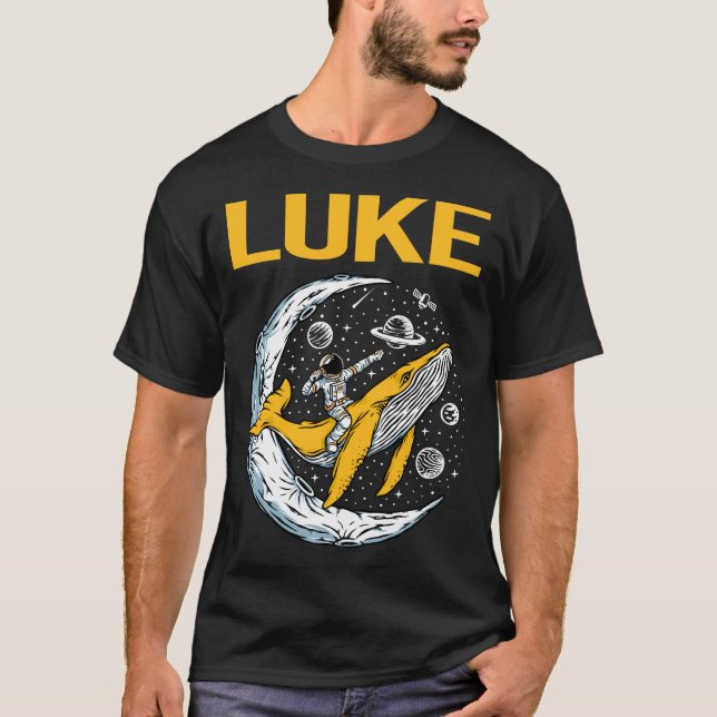 T-shirt Happy Space - Luke Name (Devant)