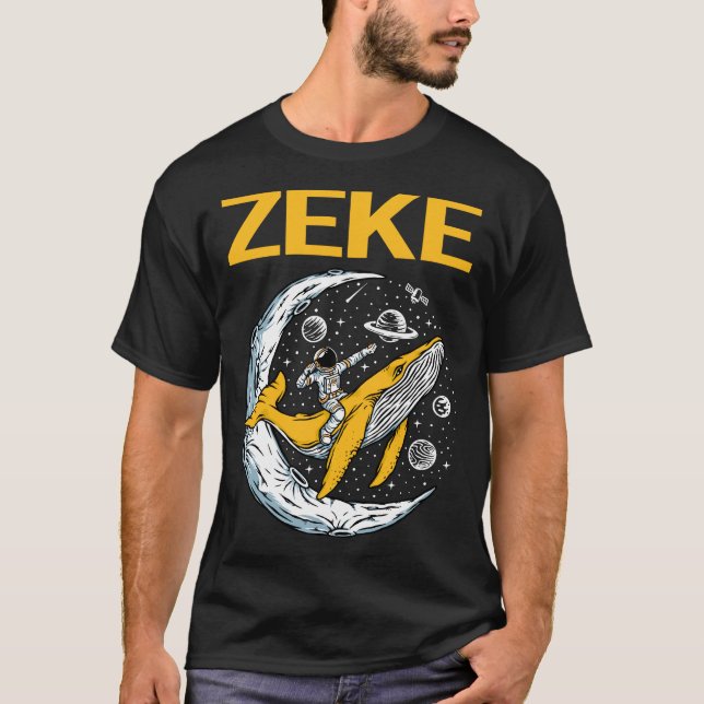 T-shirt Happy Space - Zeke Name (Devant)
