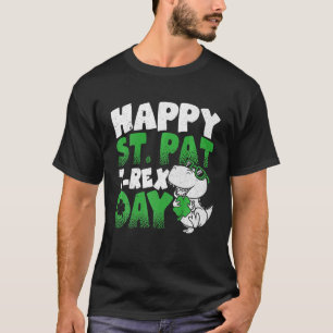 T-shirt Happy St Pat Trex Day Funny Dino T Rex St patrick