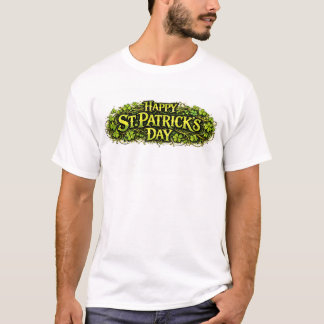 T-shirt Happy St.Patrick's Day banner
