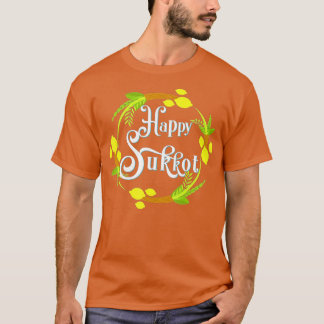 T-shirt Happy Sukkot Holiday Jewish s Sukkah For Children 