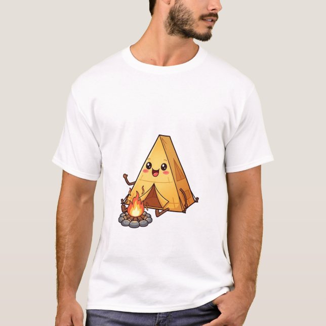 T-shirt Happy Tent's Campfire Roast (Devant)
