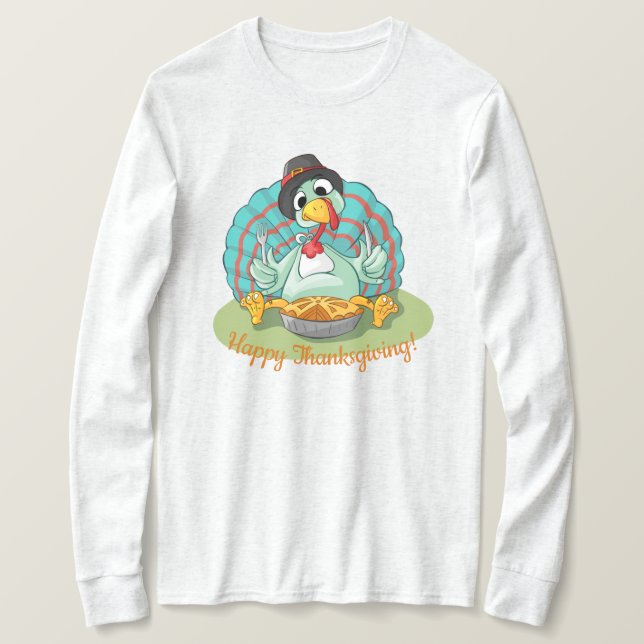 T-shirt Happy Thanksgiving (Design devant)
