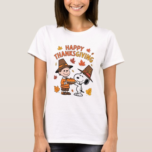 T-shirt Happy Thanksgiving (Devant)
