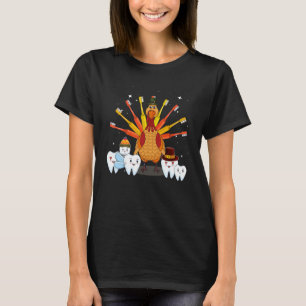 T-shirt Happy Thanksgiving Cute Turkey