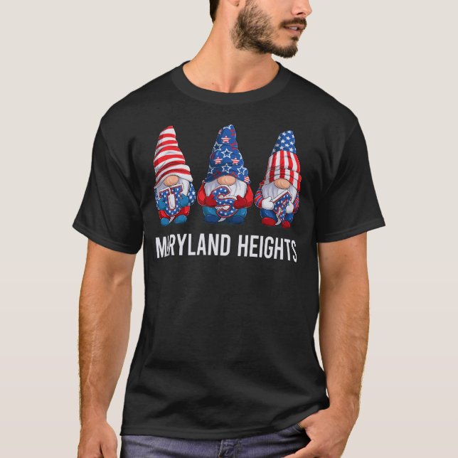 T-shirt Happy USA - Maryland (Devant)