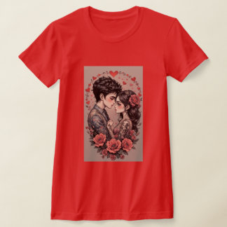 T-shirt Happy Valentine's Day Personalized Gift