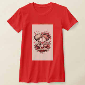 T-shirt Happy Valentine's Day Personalized Gift