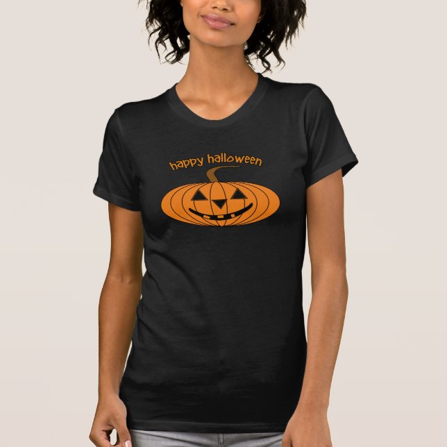 T-shirt happyhalloween (Devant)