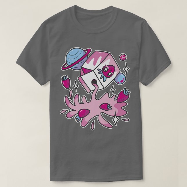T-shirt Harajuku Otaku Cute Japon Graphique (Design devant)