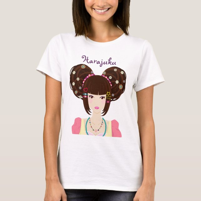T-shirt Harajuku Yuriko (Devant)