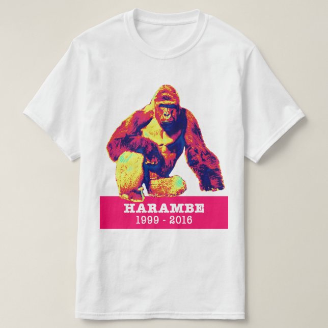 T-shirt Harambe (Design devant)
