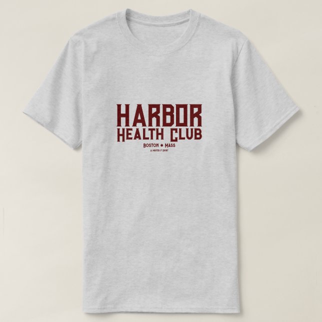 T-shirt Harbour Health Club - Une chemise MisterP (Design devant)