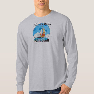 T-shirt Harbour Watch sur le lac Murray Pickleball Blue Sk