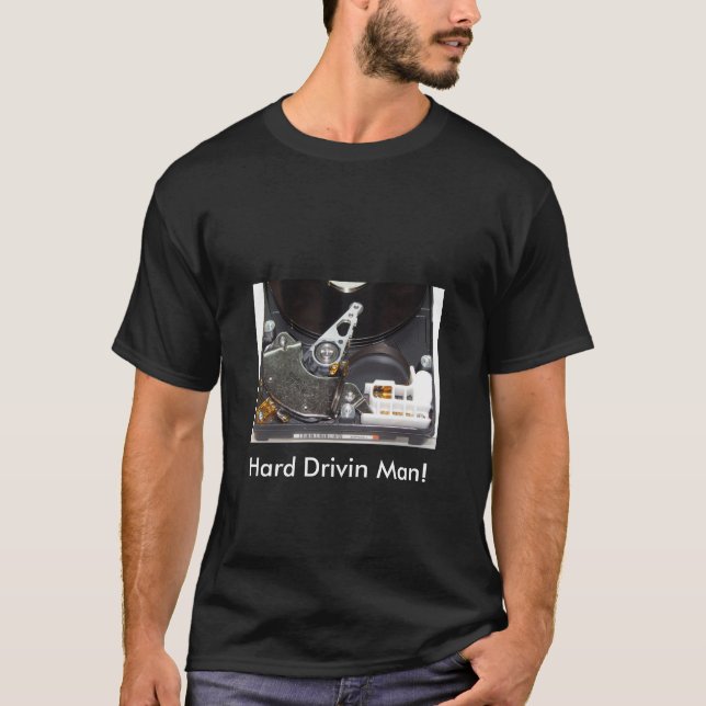 T-Shirt Hard Drivin Man (Devant)