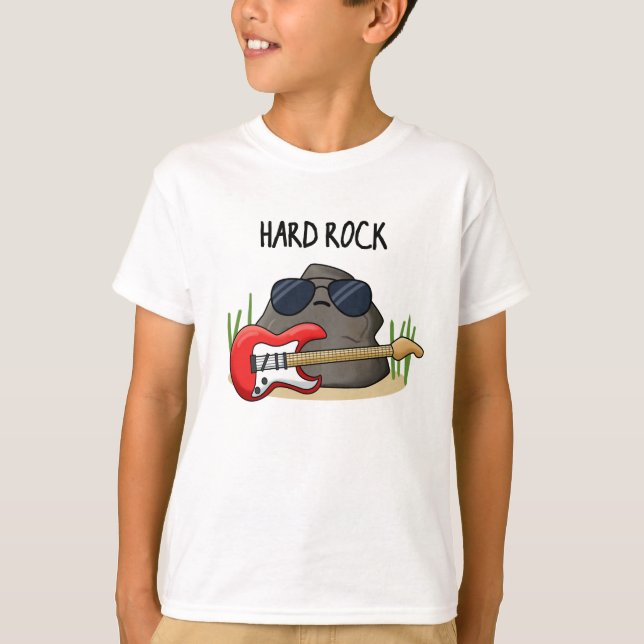 T-shirt Hard Rock Funny Geology Music Pun (Devant)