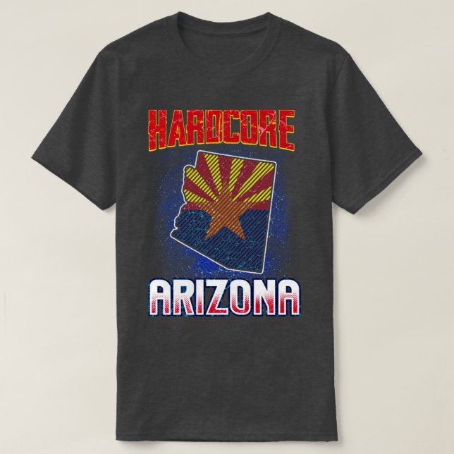 T-shirt Hardcore Arizona (Design devant)