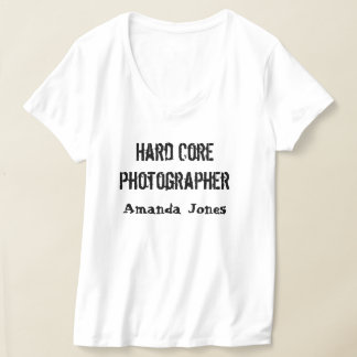 T-shirt hardcore avec votre message Customisé