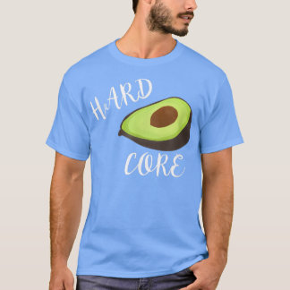 T-shirt Hardcore Avocado Funny T