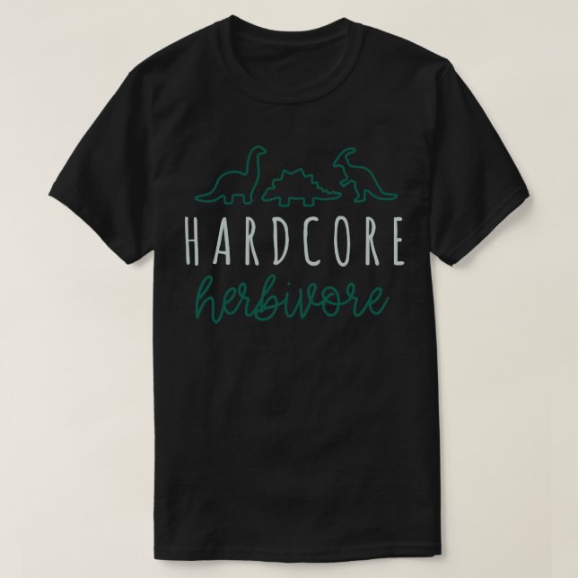 T-shirt Hardcore Herbivore (Design devant)