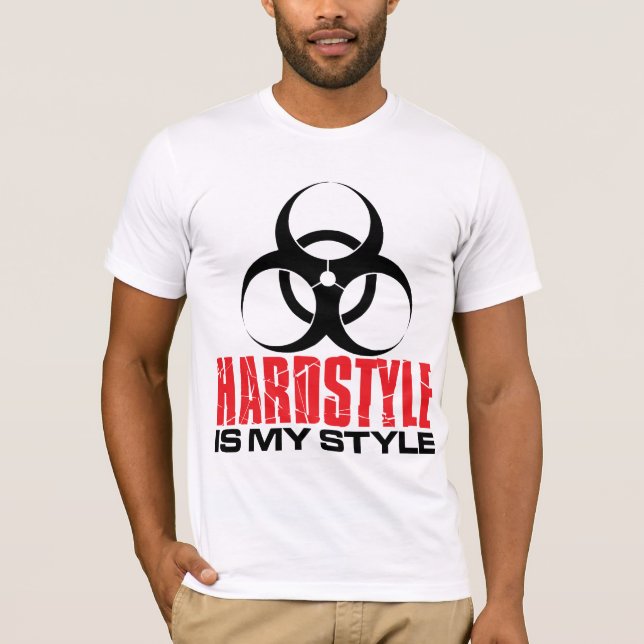 T-shirt Hardstyle est mon style (Devant)
